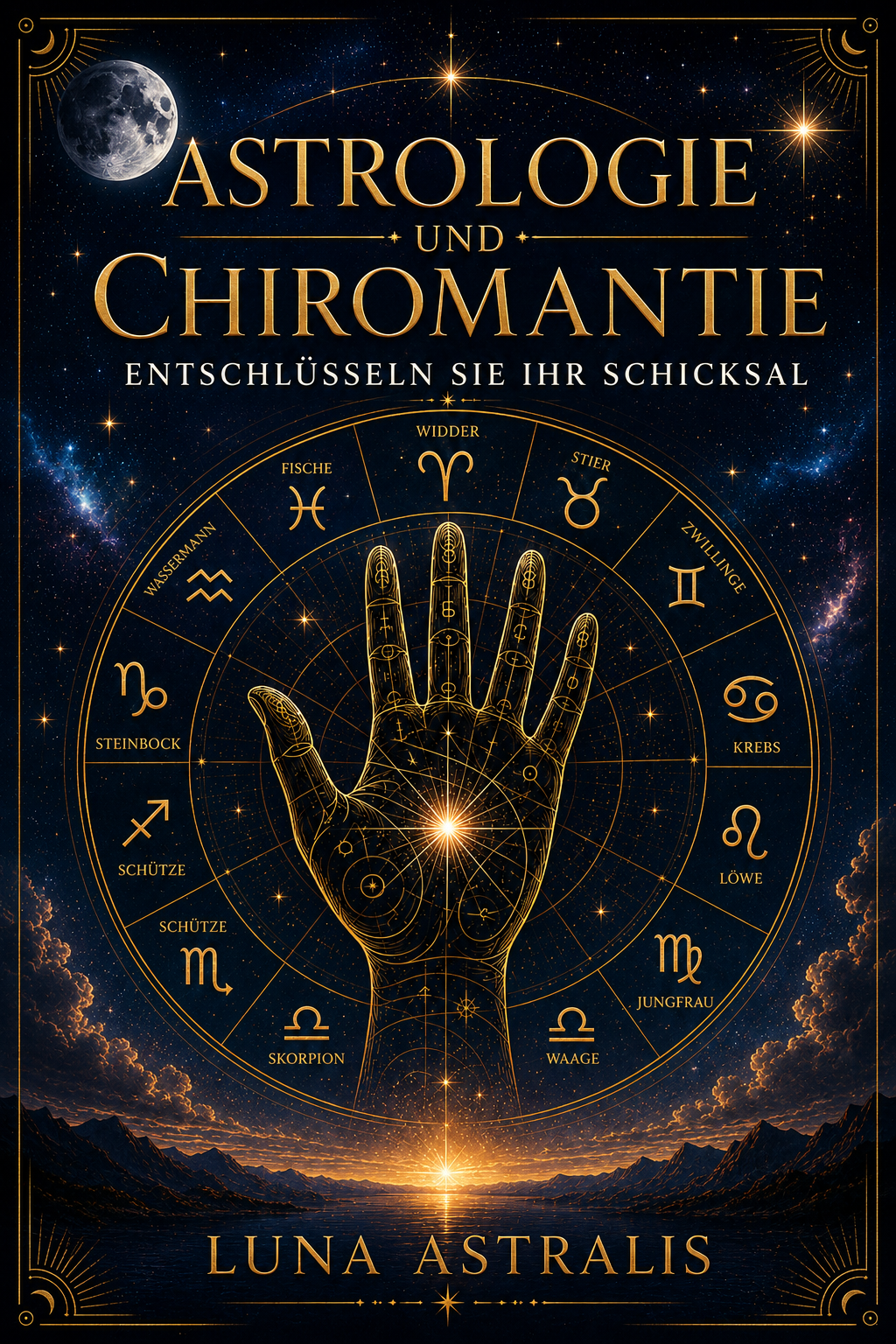 Buchcover Astrologie et Chiromancie
