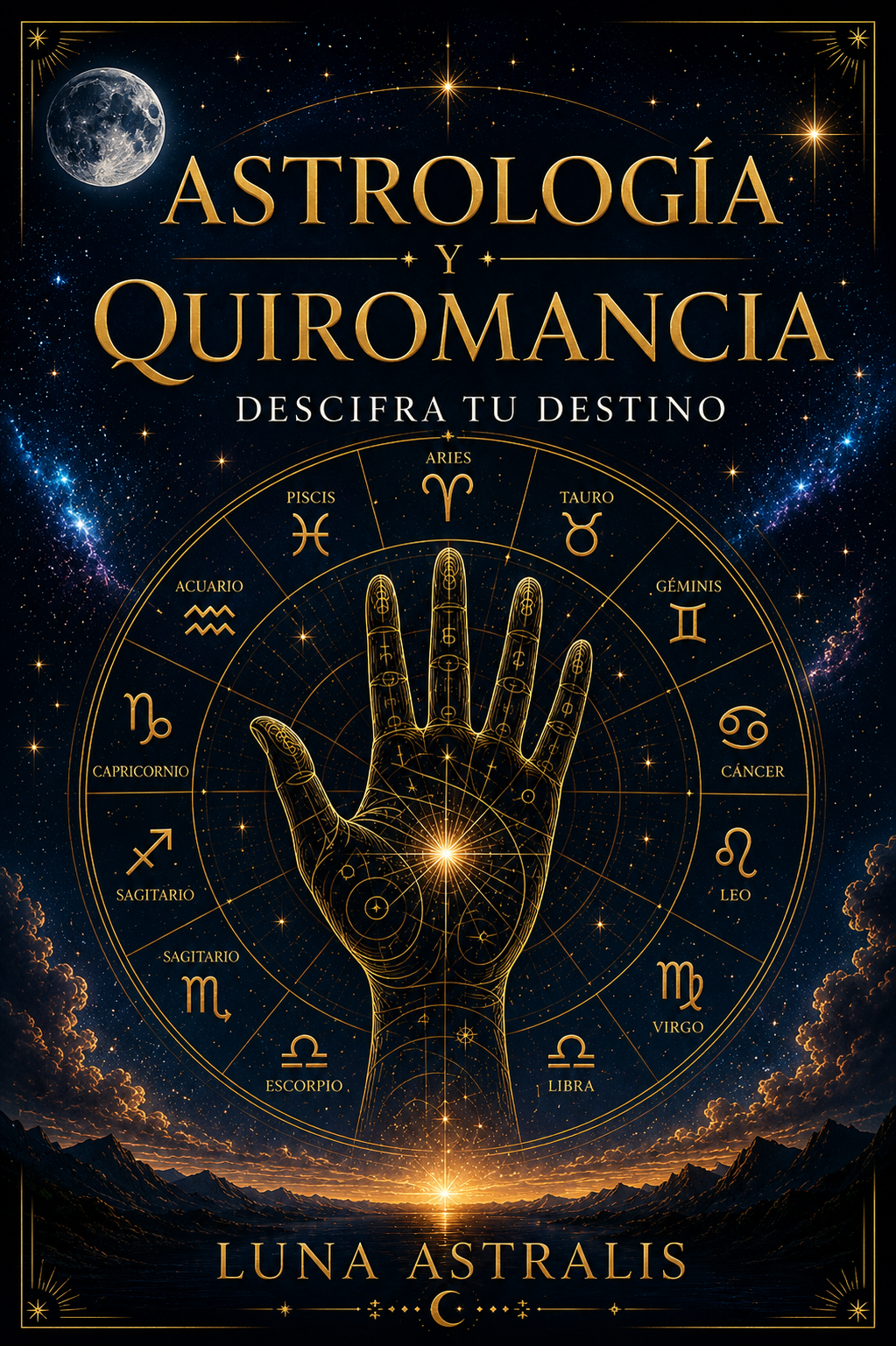 Portada del libro Astrologie et Chiromancie