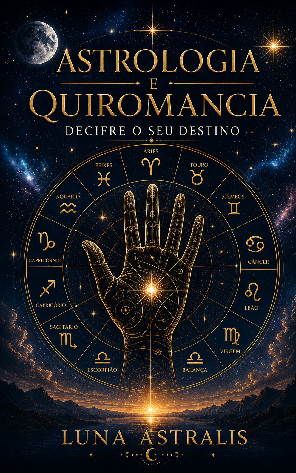 Capa do livro Astrologie et Chiromancie